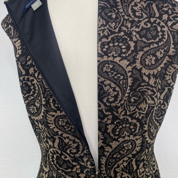 Tommy Hilfiger, dress size 10,Metallic, black and gold . - Picture 5 of 10
